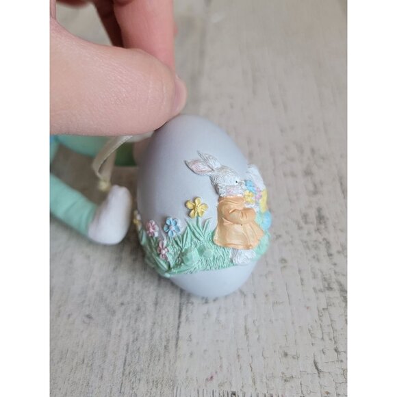 Easter bunny 3D egg ornament Xmas chick set spring - Picture 4 of 9